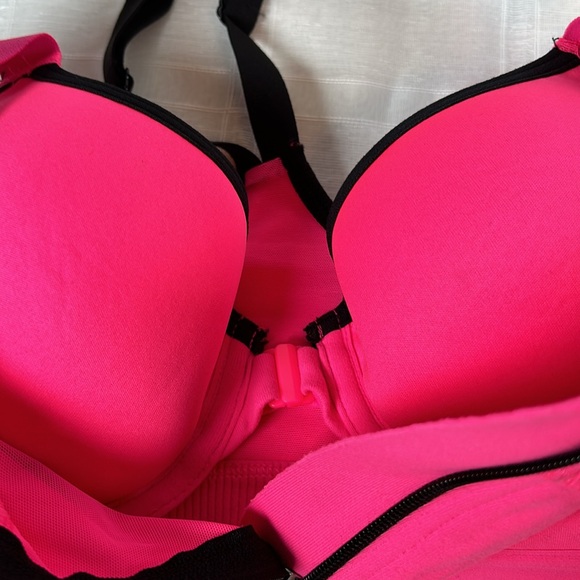 VSX sport bra 34b women’s neon pink - Picture 3 of 7